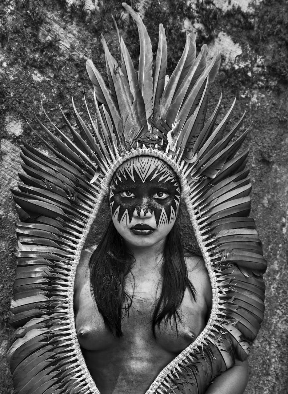 Mujer indígena yawanawá. Estado de Acre, Brasil, 2016